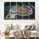 Lambeau Field Stadium 5 Pieces B Canvas Prints Wall Art - Painting Canvas, Multi Panels,5 Panel, Wall Decor