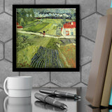 Landscape At Auvers After The Rain By Vincent Van GoghArt Print,Canvas Art,Frame Art,Plexiglass Cover