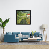 Landscape At Auvers After The Rain By Vincent Van GoghArt Print,Canvas Art,Frame Art,Plexiglass Cover