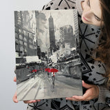 Large City Abstract Painting Art New York Painting Cityscape Canvas Prints Wall Art - Painting Canvas, Wall Decor, Home Decor