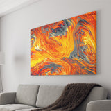 Lava Flow Canvas Prints Wall Art - Painting Canvas,Wall Decor,Art Print,Home Decor