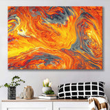 Lava Flow Canvas Prints Wall Art - Painting Canvas,Wall Decor,Art Print,Home Decor