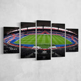 Le Parc des Princes stadium, Stadium Canvas, Sport Art, Large Canvas, Multi Panels, Canvas Prints Wall Art Decor