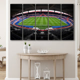 Le Parc des Princes stadium, Stadium Canvas, Sport Art, Gift for him, Multi Panels B, Canvas Prints Wall Art Decor