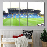 Leeds United Stadium Canvas Prints Elland Road Wall Art Football,Multi Panels B,Sport Stadium Art Prints, Fan Gift