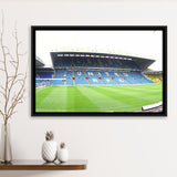 Leeds United Stadium Framed Canvas Prints Elland Road Wall Art Football,Sport Stadium Art Prints, Fan Gift