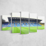Leeds United Stadium Canvas Prints Elland Road Wall Art Football,Multi Panels,Sport Stadium Art Prints, Fan Gift