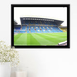 Leeds United Stadium Framed Canvas Prints Elland Road Wall Art Football,Sport Stadium Art Prints, Fan Gift