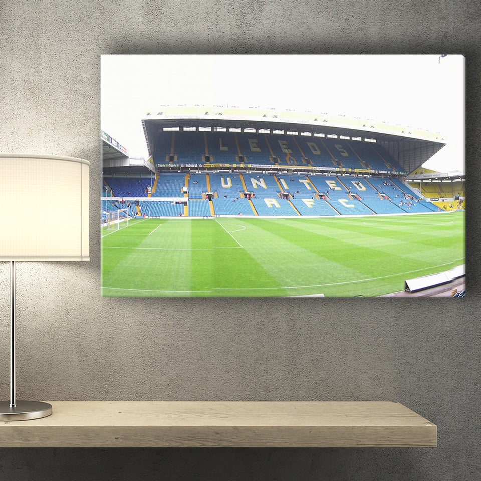 Leeds United Stadium Canvas Prints Elland Road Wall Art Football,Sport Stadium Art Prints, Fan Gift, Wall Decor