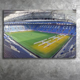 Leicester City Stadium Canvas Prints King Power Stadium Wall Art,Sport Stadium Art Prints, Fan Gift, Wall Decor