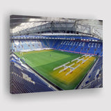 Leicester City Stadium Canvas Prints King Power Stadium Wall Art,Sport Stadium Art Prints, Fan Gift, Wall Decor