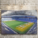 Leicester City Stadium Canvas Prints King Power Stadium Wall Art,Sport Stadium Art Prints, Fan Gift, Wall Decor