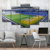 Leicester City Stadium Canvas Prints King Power Stadium Wall Art,Multi Panels,Sport Stadium Art Prints, Fan Gift