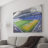 Leicester City Stadium Canvas Prints King Power Stadium Wall Art,Sport Stadium Art Prints, Fan Gift, Wall Decor