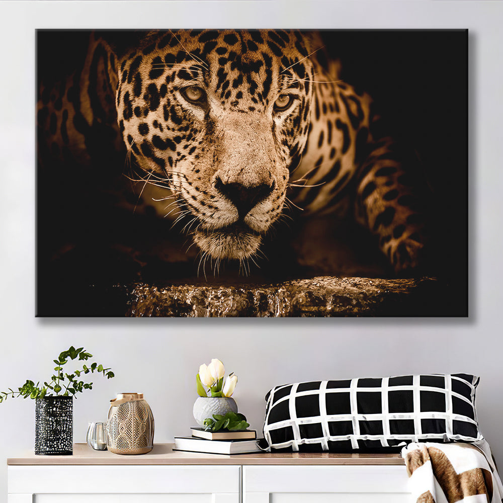 Leopard Safari Animal Canvas Prints Wall Art Decor - Painting