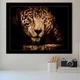 Leopard Safari Animal Framed Art Prints Wall Art Decor, Framed Picture, Home Decor