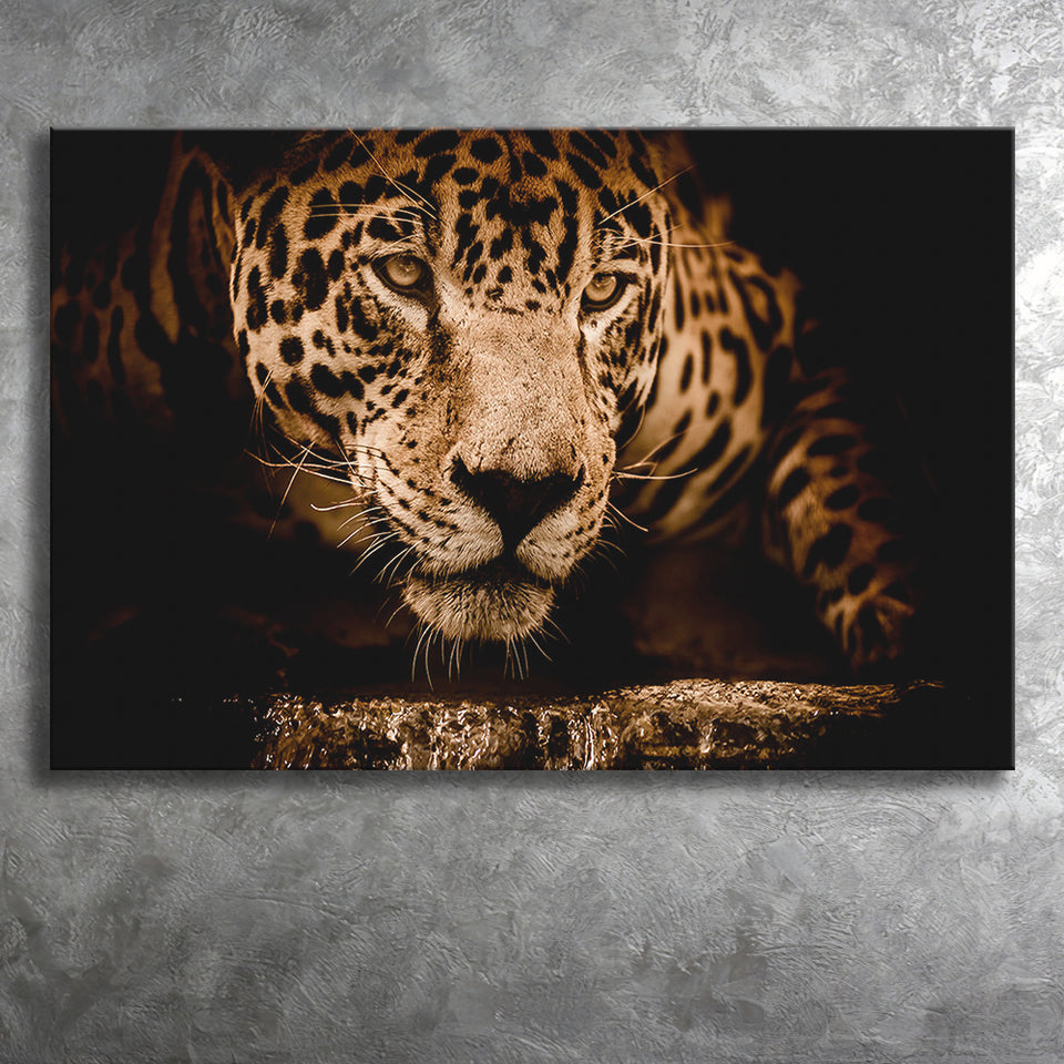 Leopard Safari Animal Canvas Prints Wall Art Decor - Painting Canvas,Home Decor, Ready to Hang