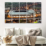 Liberty Stadium, Swansea, Wales, Football Stadium 5 Pieces B Canvas Prints Wall Art - Painting Canvas,Multi Panel, Fan Gift
