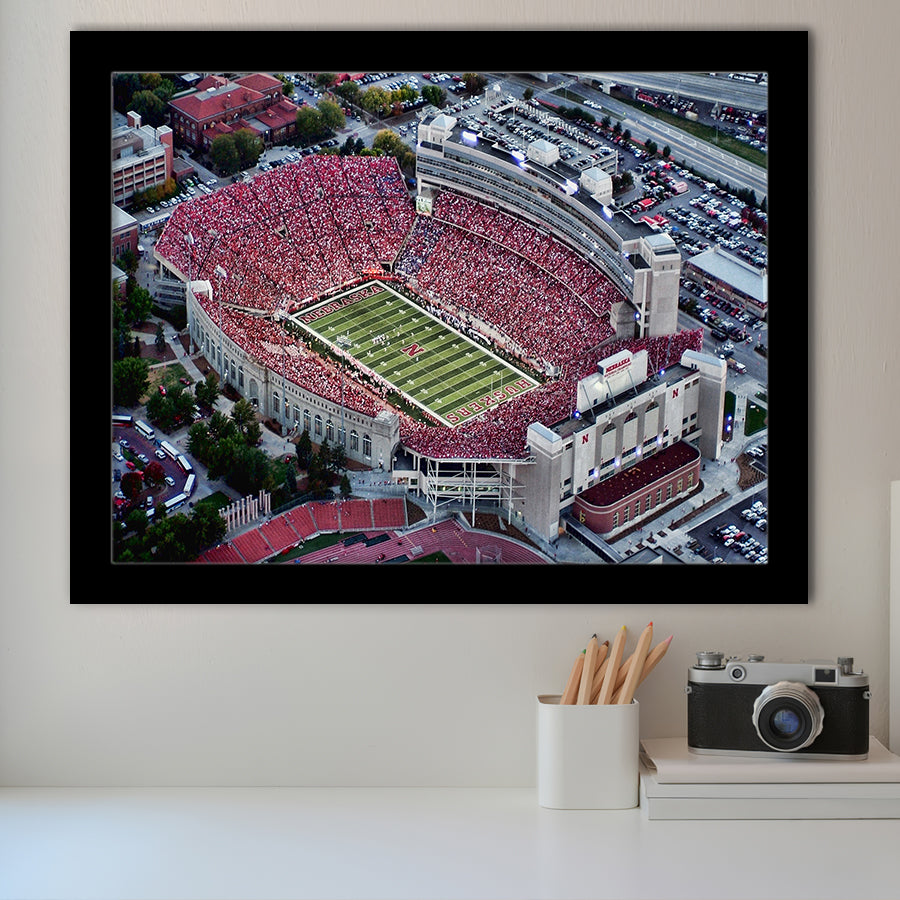 Lincoln memorial stadium, Stadium Canvas, Sport Art, Gift for him, Framed Art Prints Wall Art Decor, Framed Picture