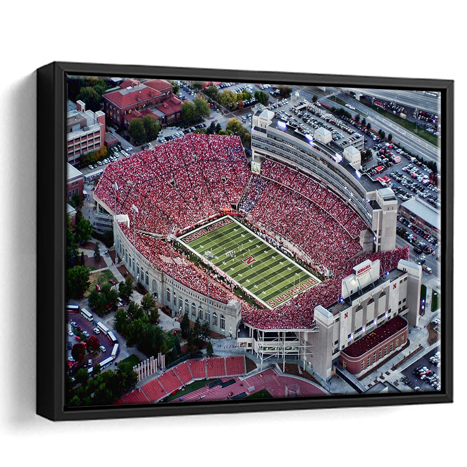 Lincoln memorial stadium, Stadium Canvas, Sport Art, Gift for him, Framed Canvas Prints Wall Art Decor, Framed Picture