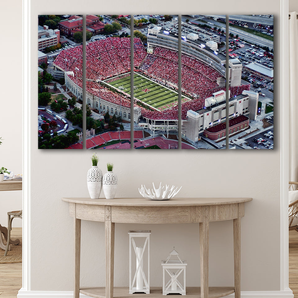 Lincoln memorial stadium, Stadium Canvas, Sport Art, Gift for him, Multi Panels B, Canvas Prints Wall Art Decor