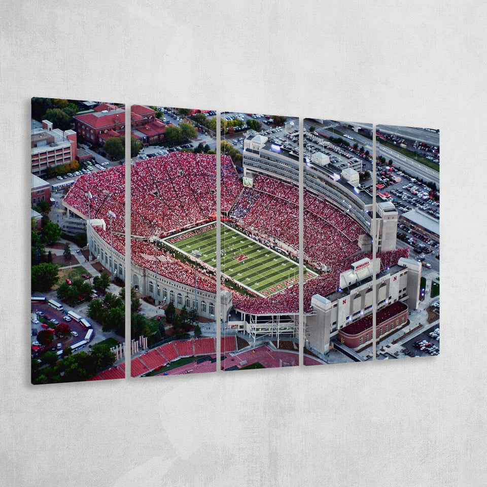 Lincoln memorial stadium, Stadium Canvas, Sport Art, Gift for him, Multi Panels B, Canvas Prints Wall Art Decor