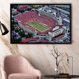 Lincoln memorial stadium, Stadium Canvas, Sport Art, Gift for him, Framed Canvas Prints Wall Art Decor, Framed Picture