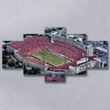 Lincoln memorial stadium, Stadium Canvas, Sport Art, Large Canvas, Multi Panels, Canvas Prints Wall Art Decor