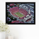 Lincoln memorial stadium, Stadium Canvas, Sport Art, Gift for him, Framed Canvas Prints Wall Art Decor, Framed Picture