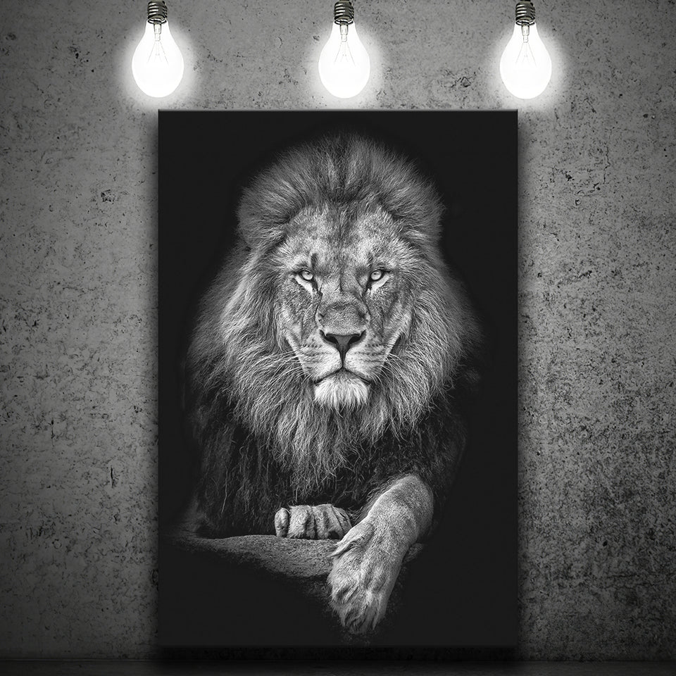 Lion Canvas Print Canvas Prints Wall Art - Painting Canvas, Wall Decor, Home Decor