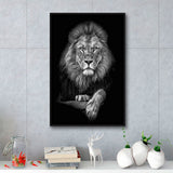 Lion Canvas Print Framed Canvas Prints Wall Art - Painting Canvas, Framed Picture, Home Art Decor