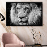 Lion Original Art Framed Canvas Prints Wall Art Decor - Paiting Canvas, Art Prints, Floating Frame