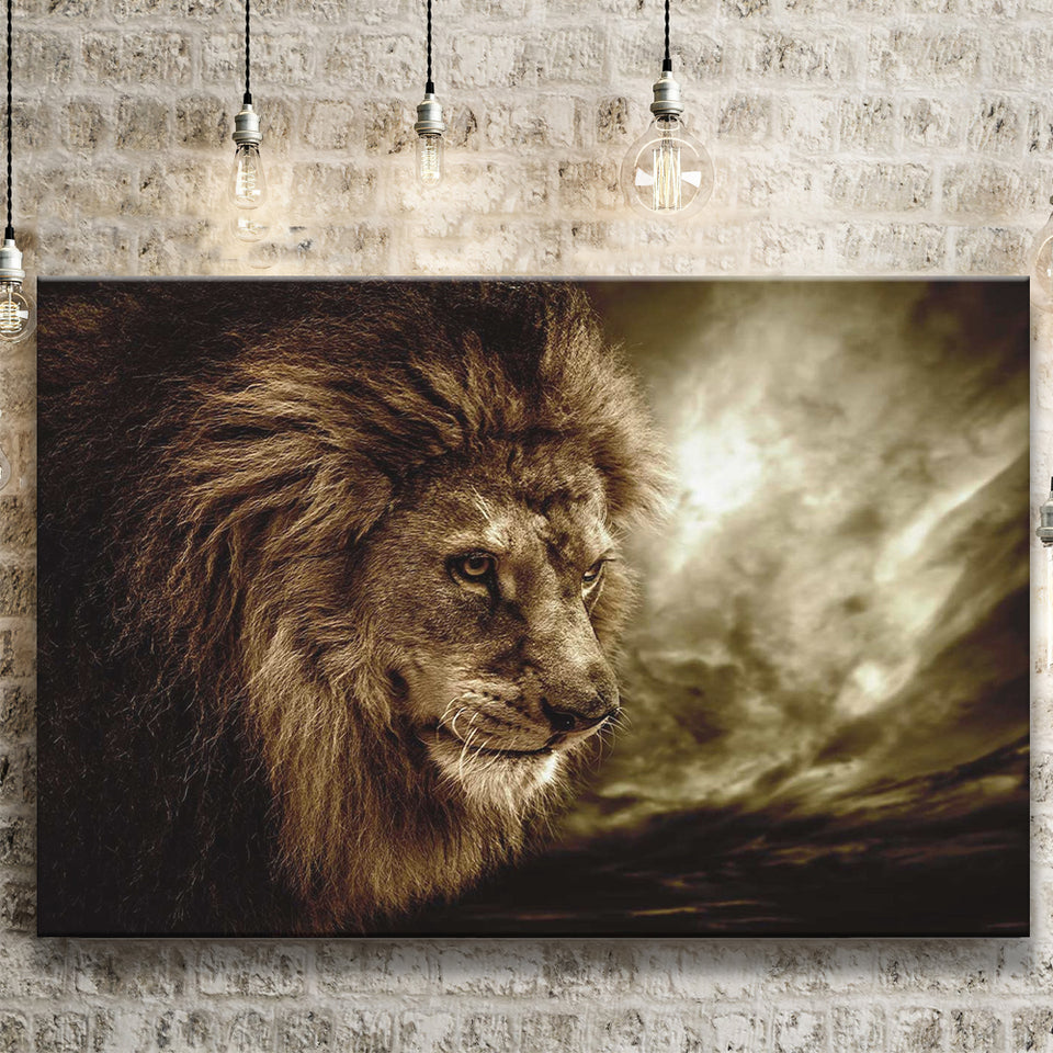 Lion Pictures Art Canvas Prints Wall Art Decor - Paiting Canvas, Art Prints, Wall Decor, For Sale