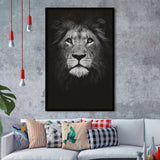 Lion Portrait 3 Framed Art Prints Wall Decor - Painting Prints, Wall Art, Framed Picture, For Sale