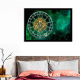 Lion Zodiac Sign Horoscope Framed Art Prints - Framed Prints, Prints For Sale, Painting Prints,Wall Art Decor