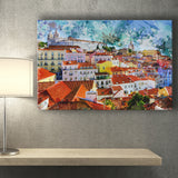 Lisbon Canvas Prints Wall Art Decor - Painting Canvas, Art Print, Home Decor, Ready to Hang