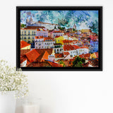 Lisbon Framed Canvas Prints Wall Art Decor - Painting Canvas, Framed Picture, Home Decor