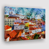 Lisbon Canvas Prints Wall Art Decor - Painting Canvas, Art Print, Home Decor, Ready to Hang