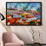 Lisbon Framed Canvas Prints Wall Art Decor - Painting Canvas, Framed Picture, Home Decor