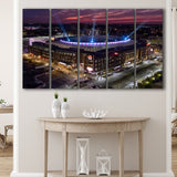 Little Caesars Arena, Stadium Canvas, Sport Art, Gift for him, Multi Panels B, Canvas Prints Wall Art Decor