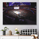 Little Caesars Arena in Michigan, Stadium Canvas, Sport Art, Gift for him, Fan Gift, Canvas Prints Wall Art Decor