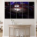 Little Caesars Arena in Michigan, Stadium Canvas, Sport Art, Gift for him, Multi Panels B, Canvas Prints Wall Art Decor