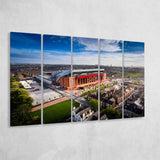 Liverpool Fc Anfield Stadium, Stadium Canvas, Sport Art, Gift for him, Multi Panels B, Canvas Prints Wall Art Decor