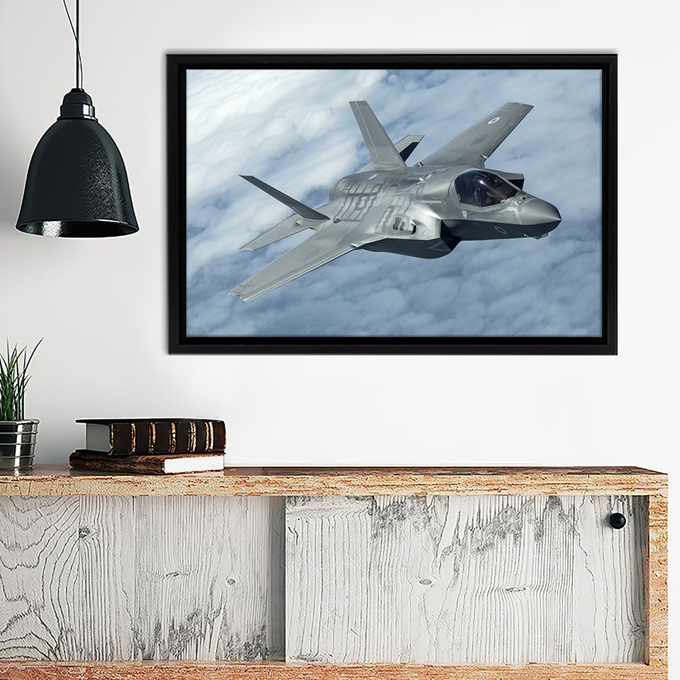 Lockheed Martin F 35 Flight Canvas Wall Art - Framed Art, Prints For S ...