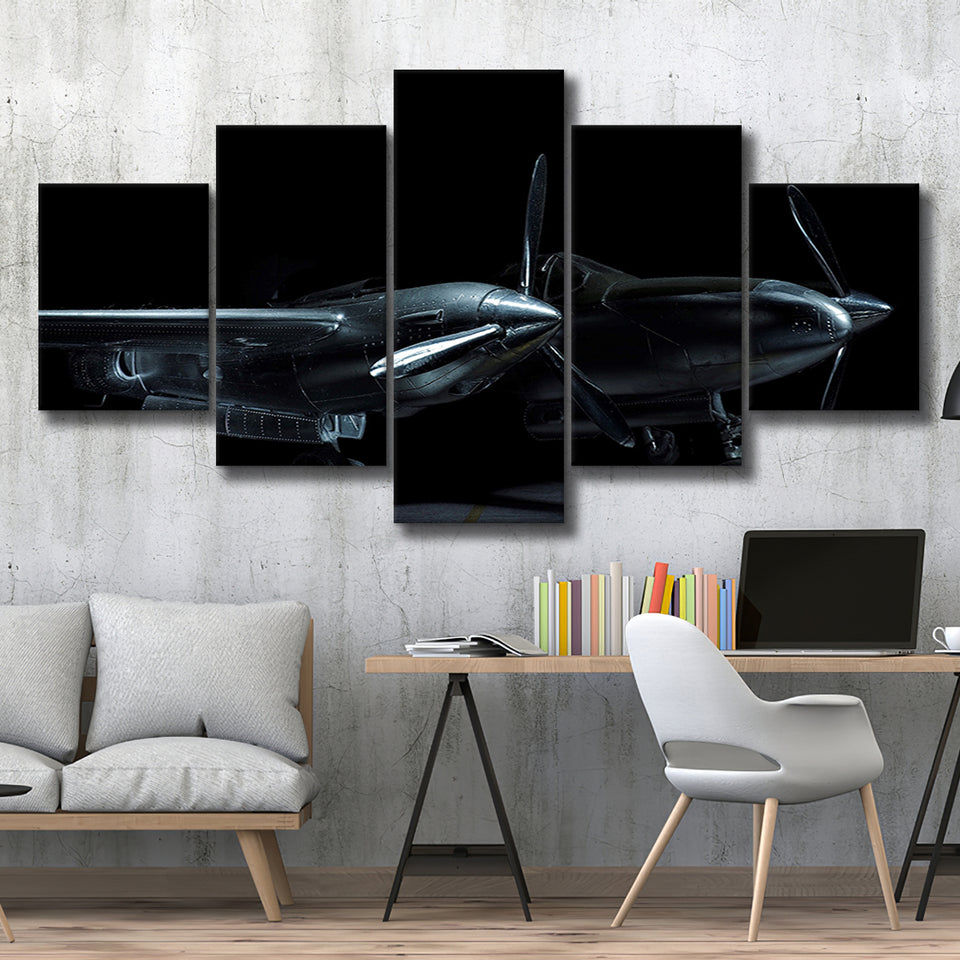 Lockheed P38 Lightning,Aviation Multi Panels,Canvas Prints Wall Art Home Decor