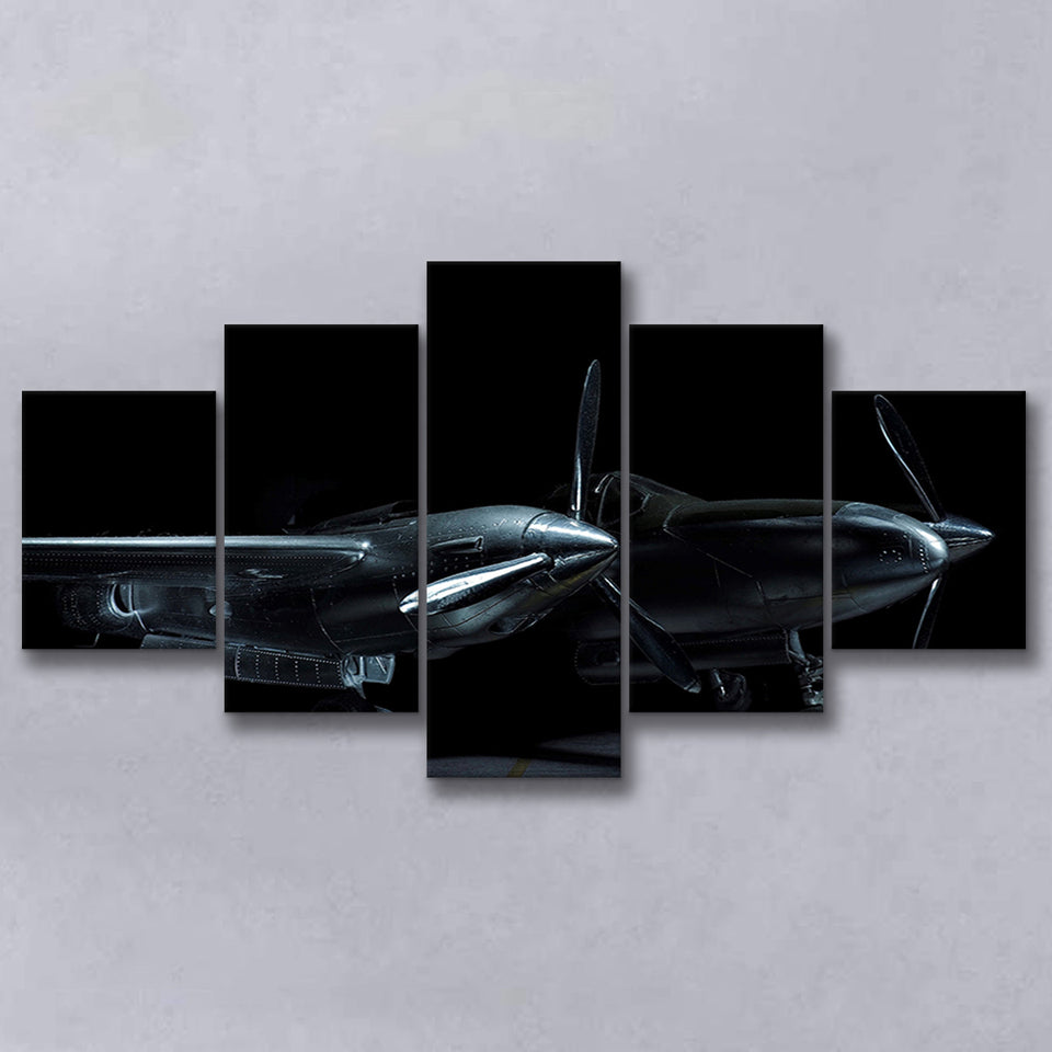 Lockheed P38 Lightning,Aviation Multi Panels,Canvas Prints Wall Art Home Decor
