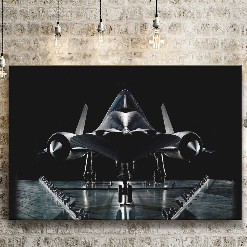 Lockheed Sr 71 Blackbird National Air And Space Museum War Airplane Canvas Prints Wall Art Decor - Painting Canvas, Art Prints