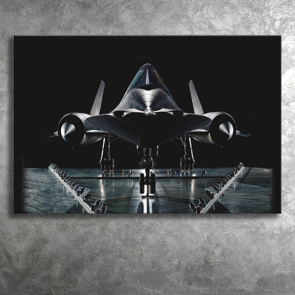 Lockheed Sr 71 Blackbird National Air And Space Museum War Airplane Canvas Prints Wall Art Decor - Painting Canvas, Art Prints
