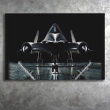 Lockheed Sr 71 Blackbird National Air And Space Museum War Airplane Canvas Prints Wall Art Decor - Painting Canvas, Art Prints