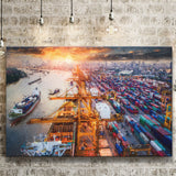 Logistics and Transportation Canvas Prints Wall Art Decor - Paiting Canvas, Art Prints, Wall Decor, For Sale